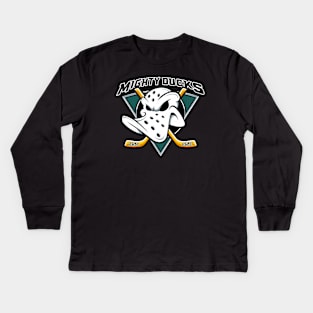 Mighty Ducks of Anaheim Kids Long Sleeve T-Shirt